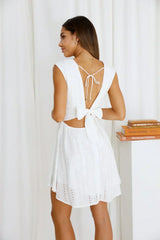Connected Dress White
