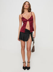 Gunnar Top Burgundy