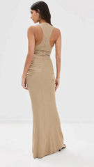 Christopher Esber Vivenda Drape Front Dress Vivenda Drape Front Dress