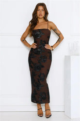 Estelle Mesh Maxi Dress