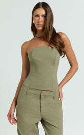 Lioness - Untamed Bodice in Sage