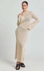 Seven Wonders - Poppi Midi Dress in Sand