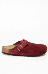 Birkenstock Women’s Boston Soft Footbed Clog Maroon