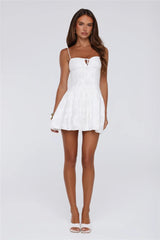 Love In Lights Mini Dress White