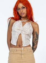 Kensington Top Beige