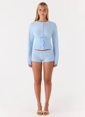 Evianna Mini Shorts - Blue