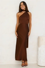Luxe Experience Satin Maxi Dress