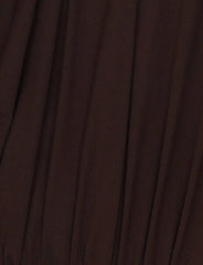 Evanna Mini Dress - Brown : Chocolate