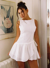 Cosie Mini Dress White