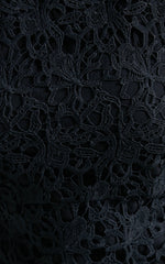 Merthiel Top - Cross Back Top in Black