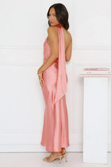 Kissed By Moonlight Satin Maxi Dress